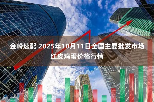 金岭速配 2025年10月11日全国主要批发市场红皮鸡蛋价格行情