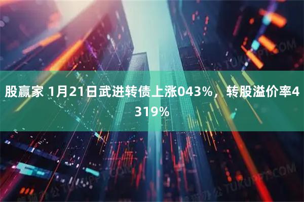 股赢家 1月21日武进转债上涨043%，转股溢价率4319%